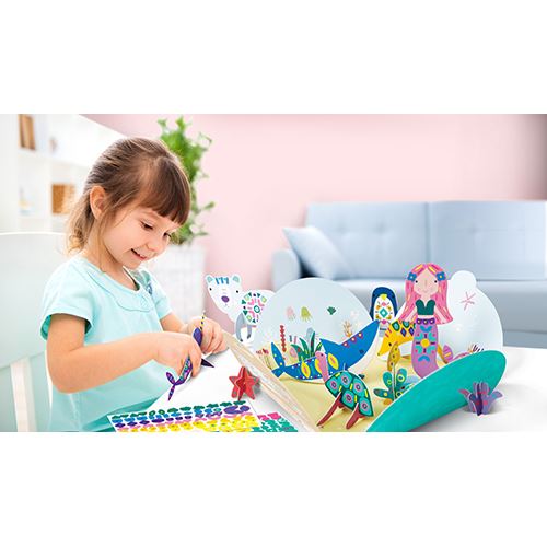 Cola e Brinca Animais Polares e Marinhos - Stick 'N' Play Stickers - Avenir | Sig Toys - Image 2