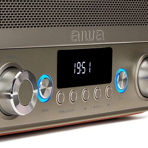 Coluna Bluetooth Aiwa BSTU-750 - Castanho - Image 8