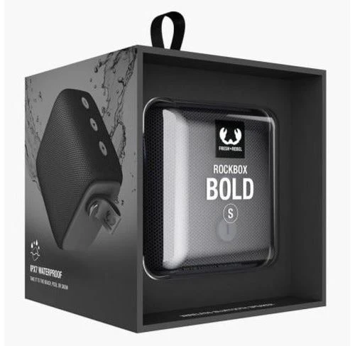 Coluna Portátil Bluetooth Fresh 'n Rebel Rockbox Bold S - Cinzento - Image 3