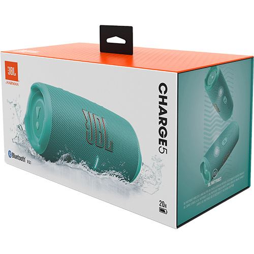 Coluna Portátil Bluetooth JBL Charge 5 - Teal - Image 5
