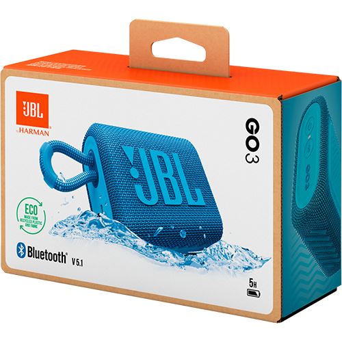 Coluna Portátil Bluetooth JBL GO 3 Eco - Azul - Image 6