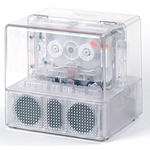 Coluna Bluetooth + Leitor de Cassetes NINM Lab - It's Real - Transparente - Image 2