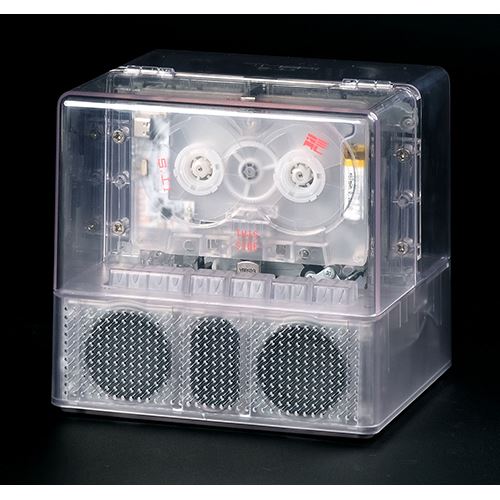 Coluna Bluetooth + Leitor de Cassetes NINM Lab - It's Real - Transparente - Image 4