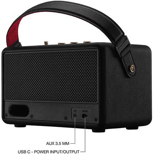 Coluna Bluetooth Marshall Kilburn III - Black & Brass - Image 4