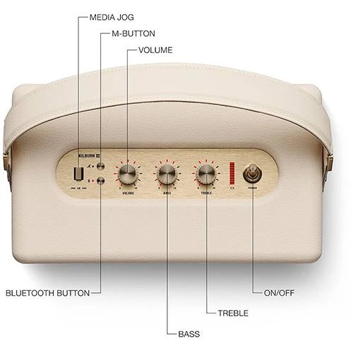 Coluna Bluetooth Marshall Kilburn III - Cream - Image 3