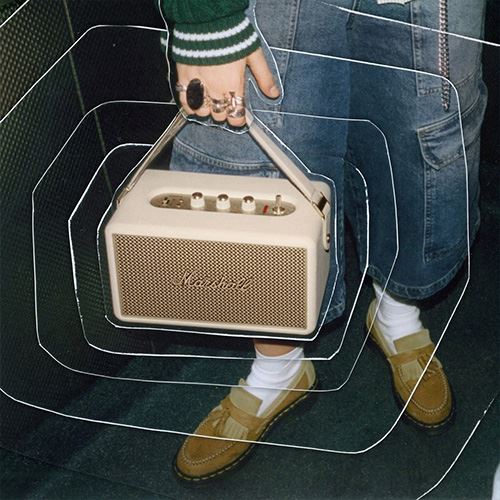 Coluna Bluetooth Marshall Kilburn III - Cream - Image 8