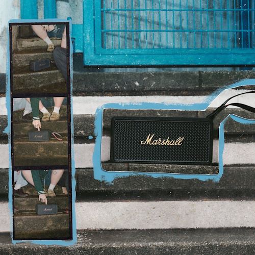 Coluna Bluetooth Marshall Middleton II - Preto - Image 8