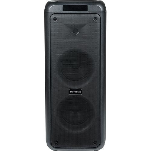 Coluna Boombox Bluetooth Metronic Party Speaker 600W - Preto - Image 2
