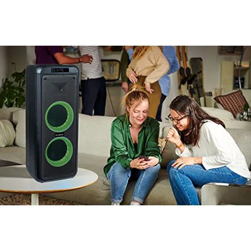 Coluna Boombox Bluetooth Metronic Party Speaker 600W - Preto - Image 8