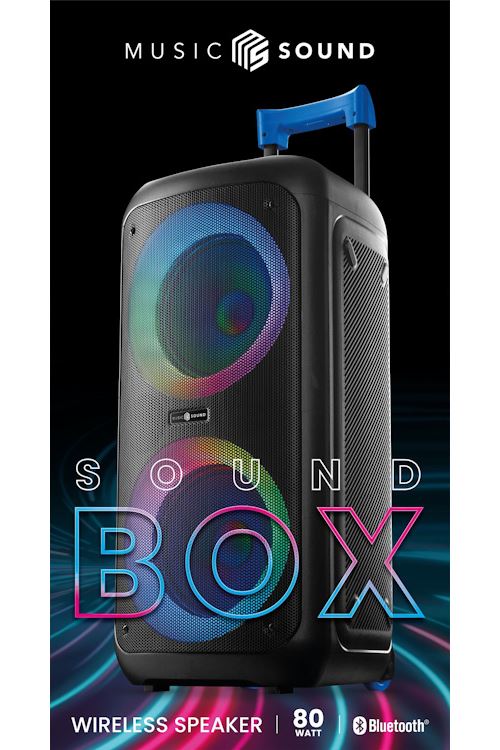 Coluna Bluetooth Music & Sound BoomBox - Image 6