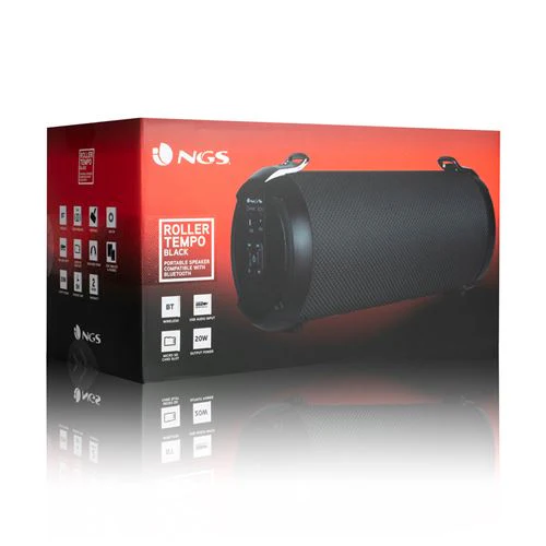Coluna Portátil Bluetooth NGS Roller Tempo - Preto - Image 6
