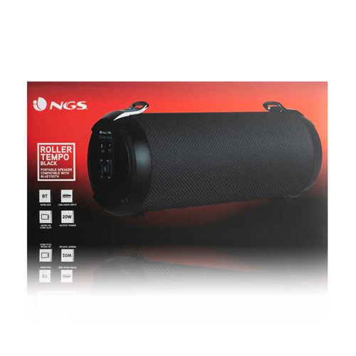 Coluna Portátil Bluetooth NGS Roller Tempo - Preto - Image 7