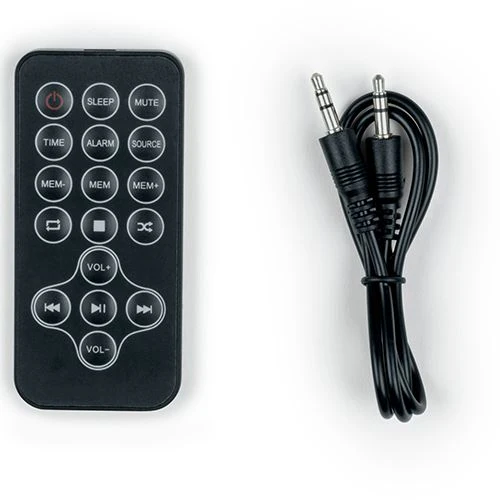 Coluna Bluetooth Thomson Cosy DS122CD - Madeira / Preto - Image 5
