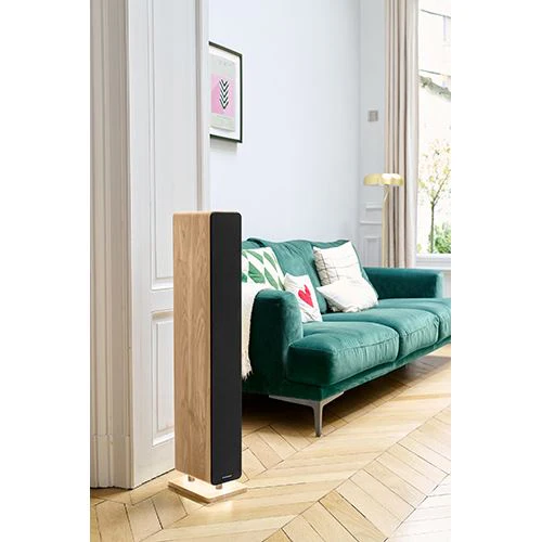 Coluna Bluetooth Thomson Cosy DS702 - Madeira /  Preto - Image 5