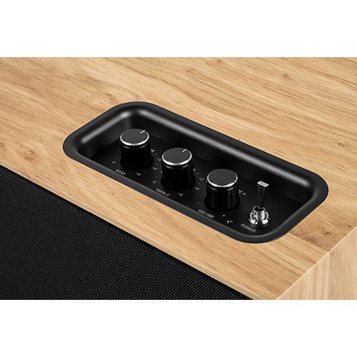 Coluna Bluetooth Thomson Cosy WS302 - Madeira / Preto - Image 3