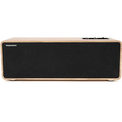 Coluna Bluetooth Thomson WS852 - 150W - Wood (Madeira)