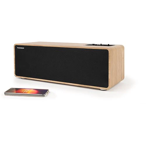 Coluna Bluetooth Thomson WS852 - 150W - Wood (Madeira) - Image 7