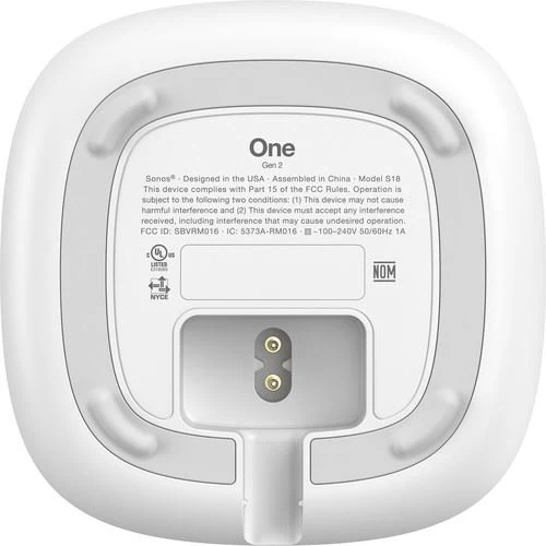 Coluna Bluetooth Sonos One G2 - Branco - Image 4