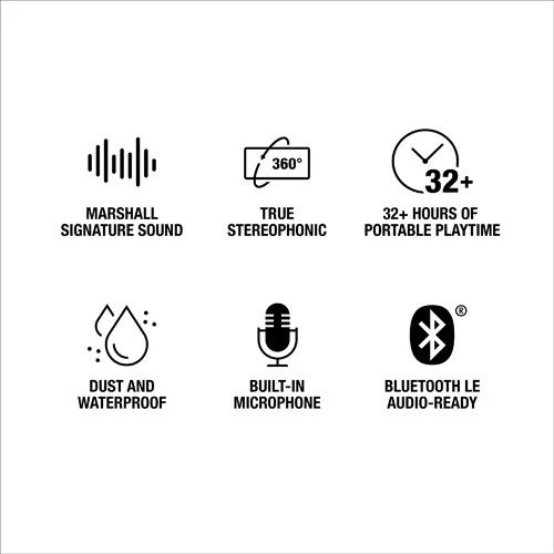 Coluna Portátil Bluetooth Marshall Emberton III - Verde Sage - Image 10
