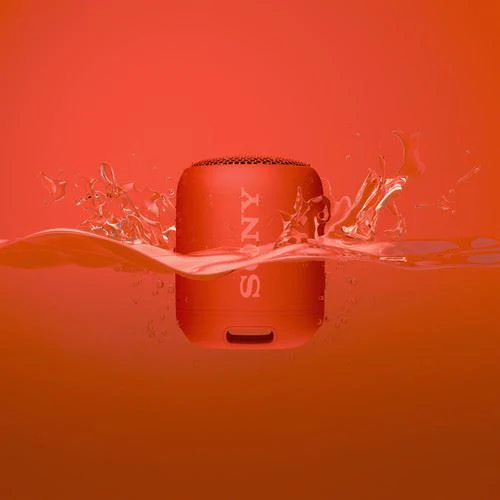 Coluna Portátil Bluetooth Sony SRS-XB12 - Vermelho - Image 5