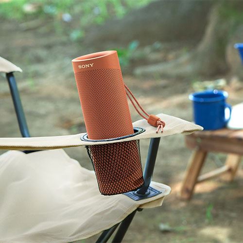 Coluna Portátil Bluetooth Sony SRS-XB23 - Vermelho Coral - Image 5