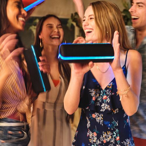 Coluna Portátil Bluetooth Sony SRS-XB32 - Cinzento - Image 5