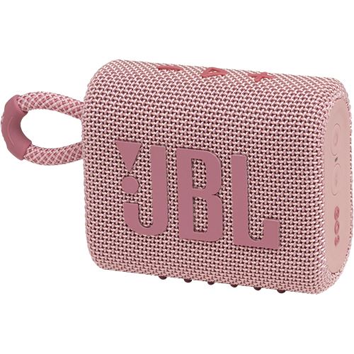 Coluna Portátil Bluetooth JBL GO 3 - Cor-de-Rosa - Image 4