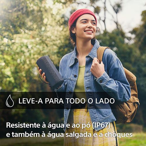 Coluna Portátil Bluetooth Sony SRS-XE200 - Preto - Image 4