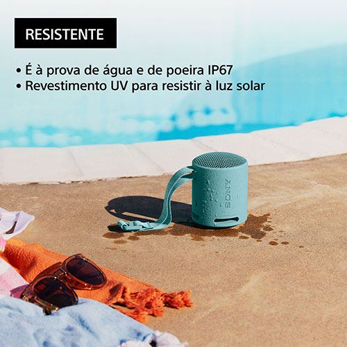 Coluna Portátil Bluetooth Sony SRS-XB100 - Azul - Image 8