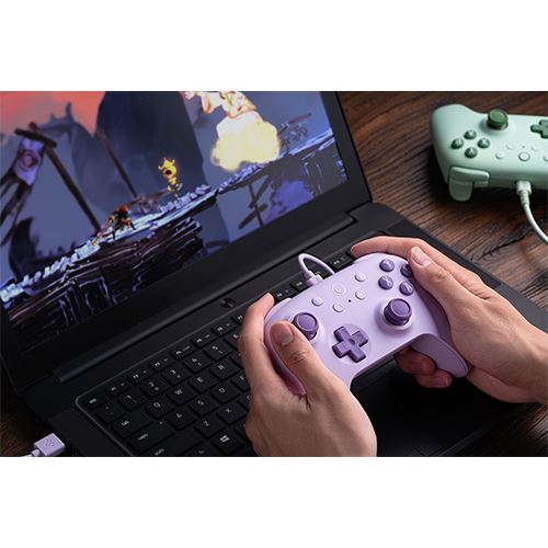 Comando com Fios 8BITDO Ultimate C PC | Android - Roxo - Image 5