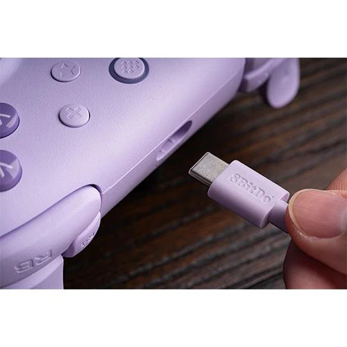 Comando com Fios 8BITDO Ultimate C PC | Android - Roxo - Image 7
