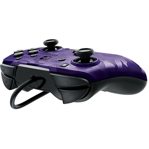 Comando Com Fios PDP Faceoff para Nintendo Switch - Púrpura - Image 3