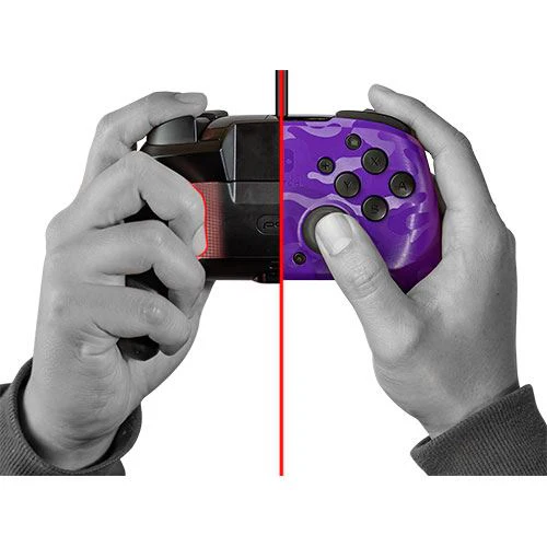 Comando Com Fios PDP Faceoff para Nintendo Switch - Púrpura - Image 5