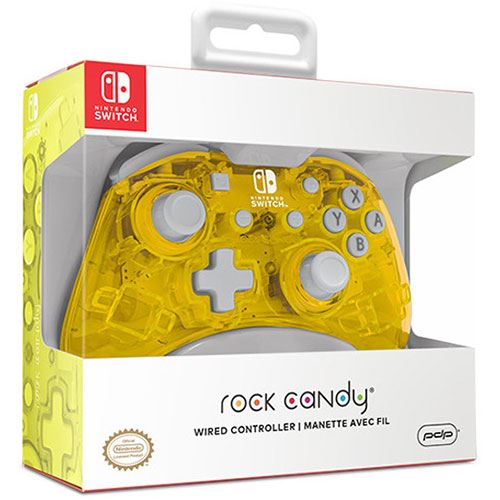 Comando com Fios PDP Rock Candy para Nintendo Switch - Amarelo - Image 5