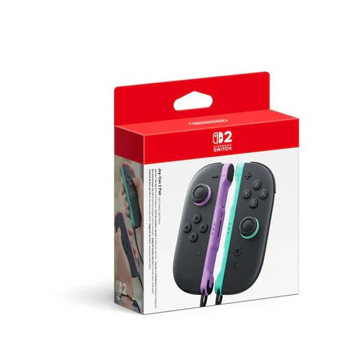 Comando Nintendo Switch 2 Joy-Con Neon - Light Purple | Light Green - Image 4