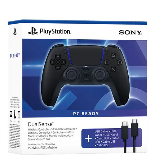 Comando PC DualSense + Cabo USB - Midnight Black - Image 6