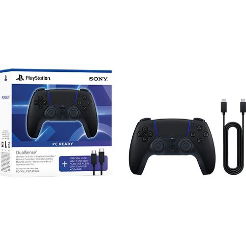 Comando PC DualSense + Cabo USB - Midnight Black - Image 8