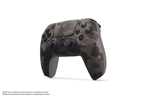 Comando PS5 DualSense (PS5/PC/Mac/Bluetooth) - Grey Camouflage - Image 5