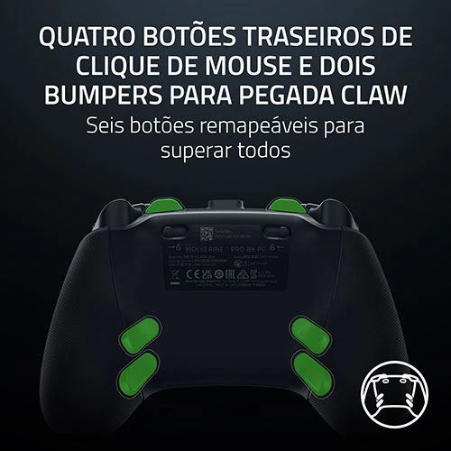 Comando sem Fio Wolverine V3 Pro 8K PC - Preto - Image 5