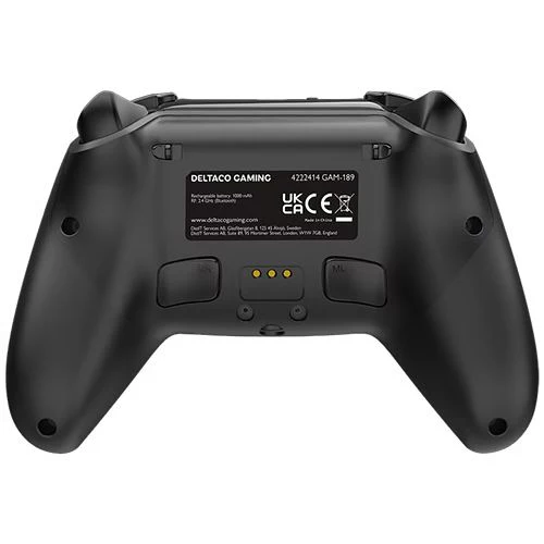 Comando sem Fios Deltaco 4222414 para PS5 | Multiplataforma | RGB - Preto - Image 4