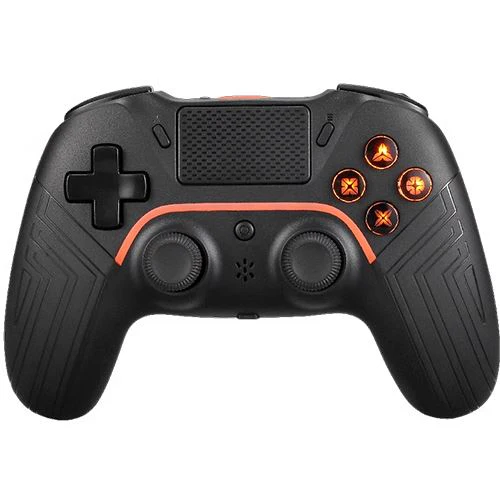 Comando sem Fios Deltaco GAM-139 para PS4 | Multiplataforma - Preto - Image 2