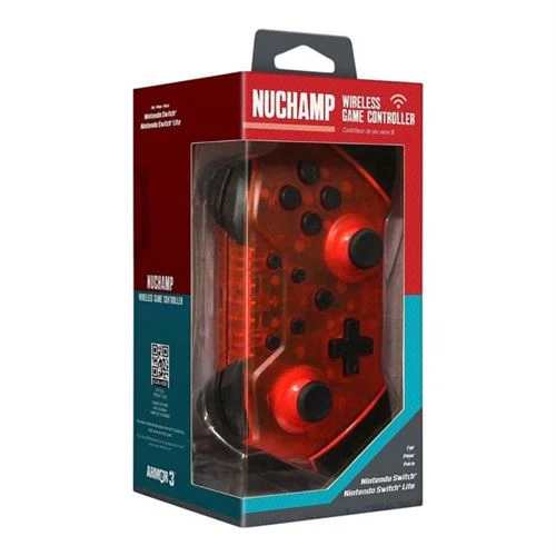 Comando Switch Armor3 sem fios NuChamp - Vermelho - Image 3
