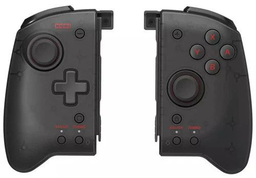 Comando Switch Hori Split Pad Pro com suporte - Preto - Image 6