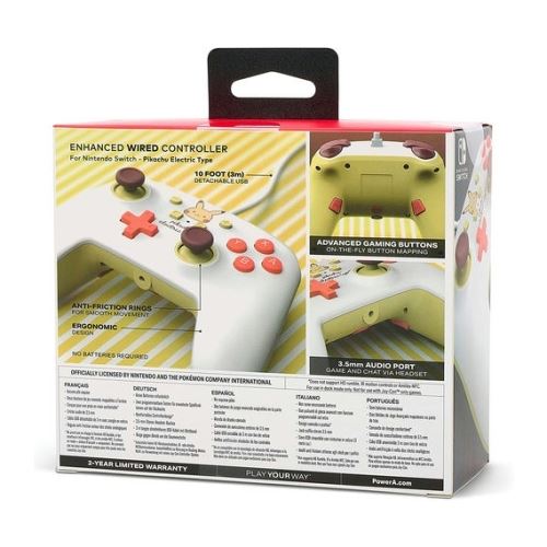 Comando C/Fio Pikachu Electric Nintendo Switch - Image 11