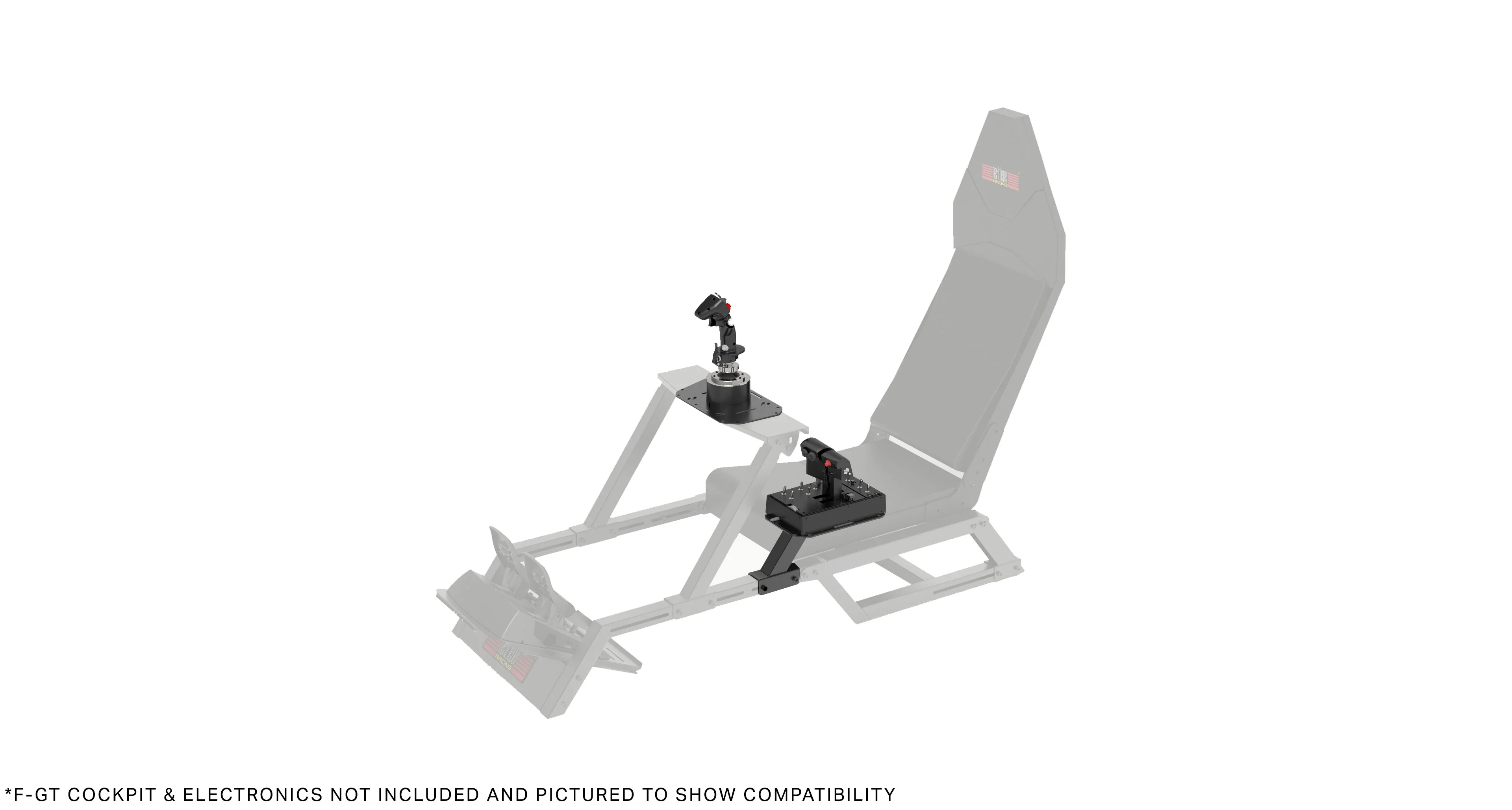 Combat Flight Pack Next Level Racing Para Cadeiras F-GT / GT Track - Image 8