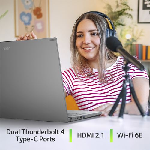 Computador Portátil Acer ASPIRE 16 A16-71M-76TZ Copilot+ PC | OLED 16'' | Intel® Core™ Ultra 7 155U | 16GB | 1TB SSD - Image 4