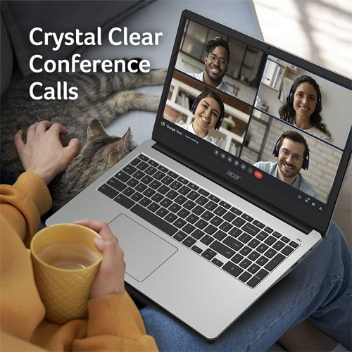 Computador Portátil Acer Chromebook 315 CB315-4H-C8M5 | 15" | Intel® Celeron® N4050 | 8GB | 128GB eMMC + Mochila + Rato - Image 5