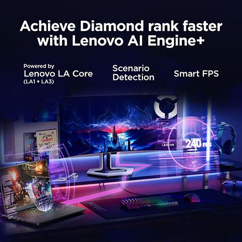 Computador Portátil Gaming Legion Pro 5 16IAX10H-827 | OLED 16'' | GeForce RTX™ 5070 Ti | Intel® Core™ Ultra 9 275HX | 32GB | 1TB SSD - Image 11
