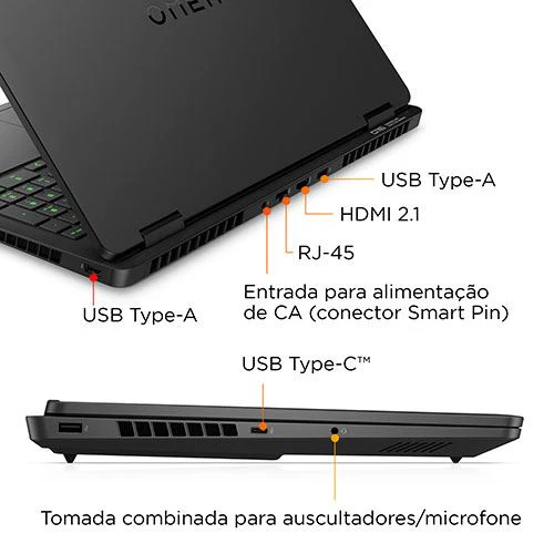 Computador Portátil Gaming OMEN by HP 16-am0029np | 16'' | GeForce RTX™ 5070 | Intel® Core™ Ultra 7 255H | 32GB | 1TB SSD - Image 2