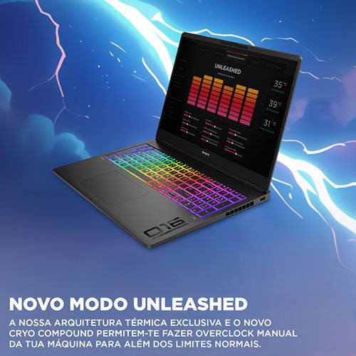 Computador Portátil Gaming OMEN MAX by HP 16-ak0005np | 16'' | GeForce RTX™ 5060 | AMD Ryzen™ AI 9 HX 375 | 32GB | 1TB SSD - Image 6